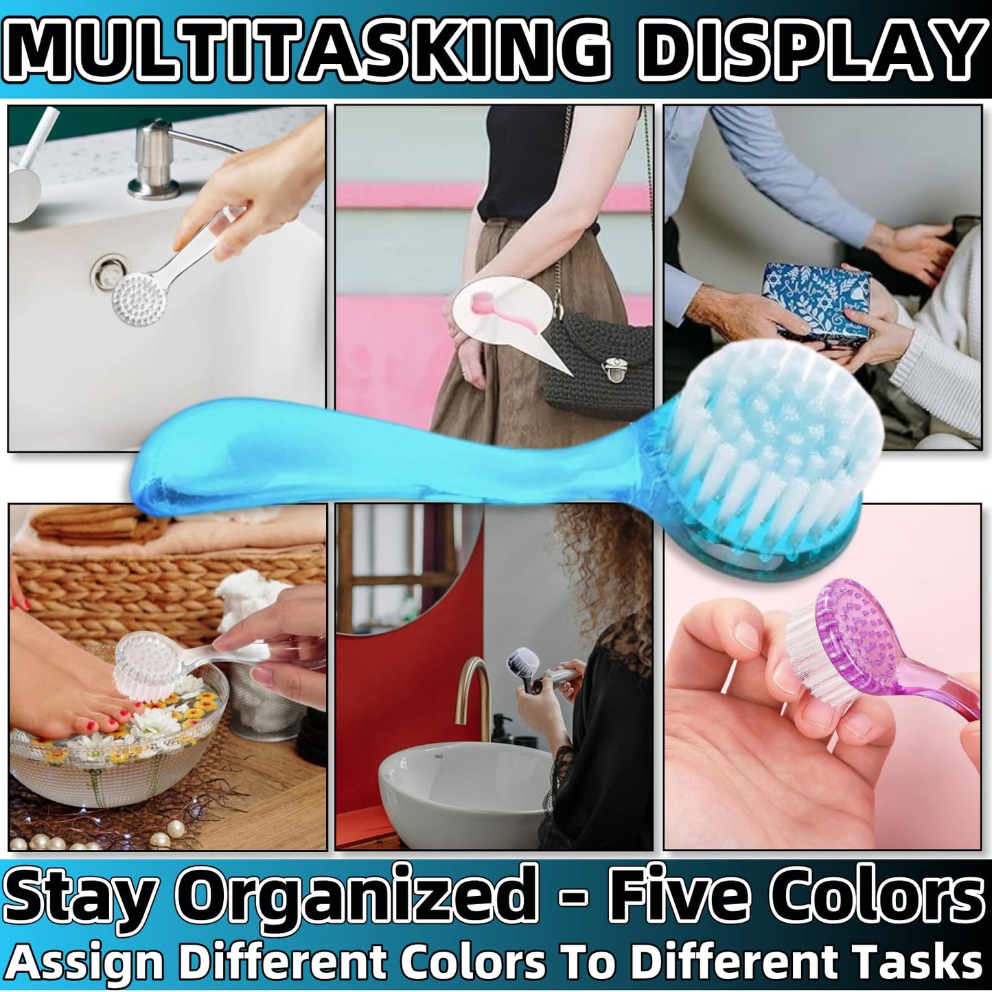 Professional nail art dust remover tools in use