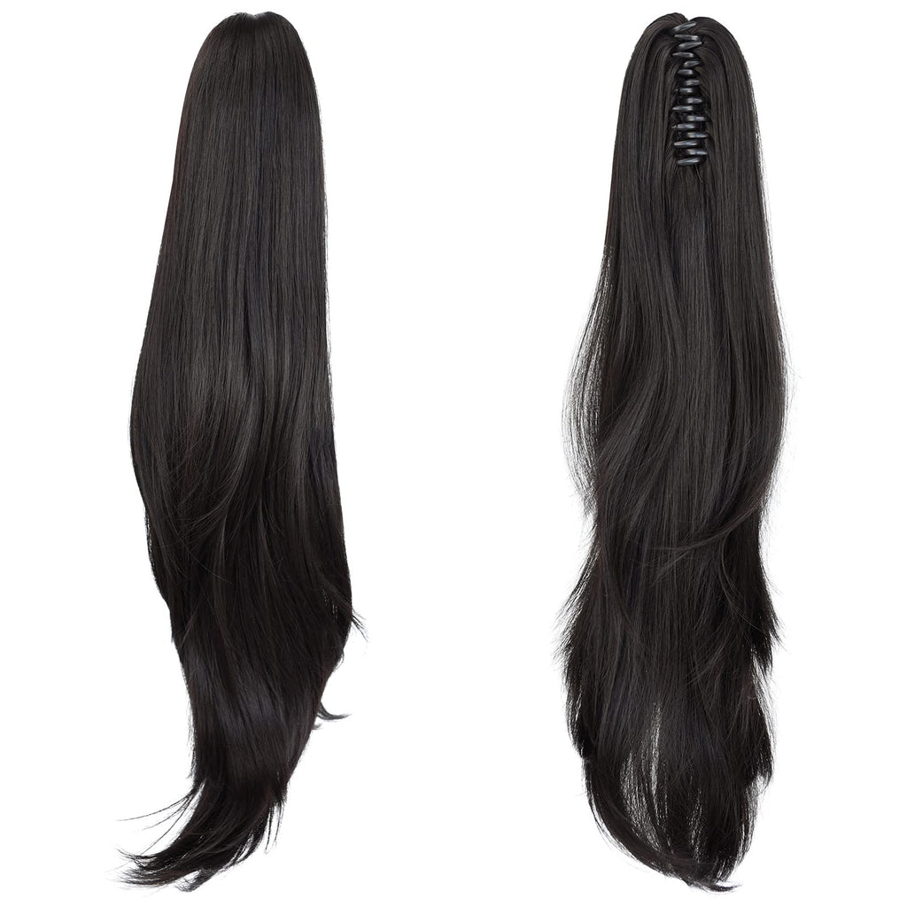MoonEyes premium packaging detailing for the imported natural black hairpiece.