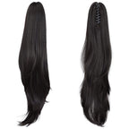 MoonEyes premium packaging detailing for the imported natural black hairpiece.