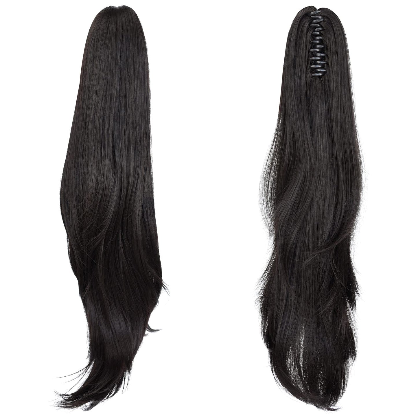MoonEyes premium packaging detailing for the imported natural black hairpiece.