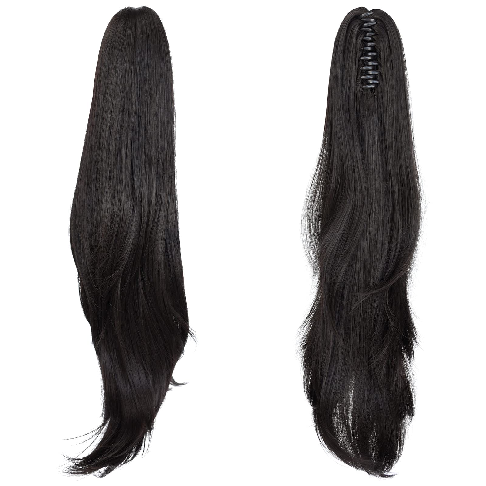 MoonEyes premium packaging detailing for the imported natural black hairpiece.
