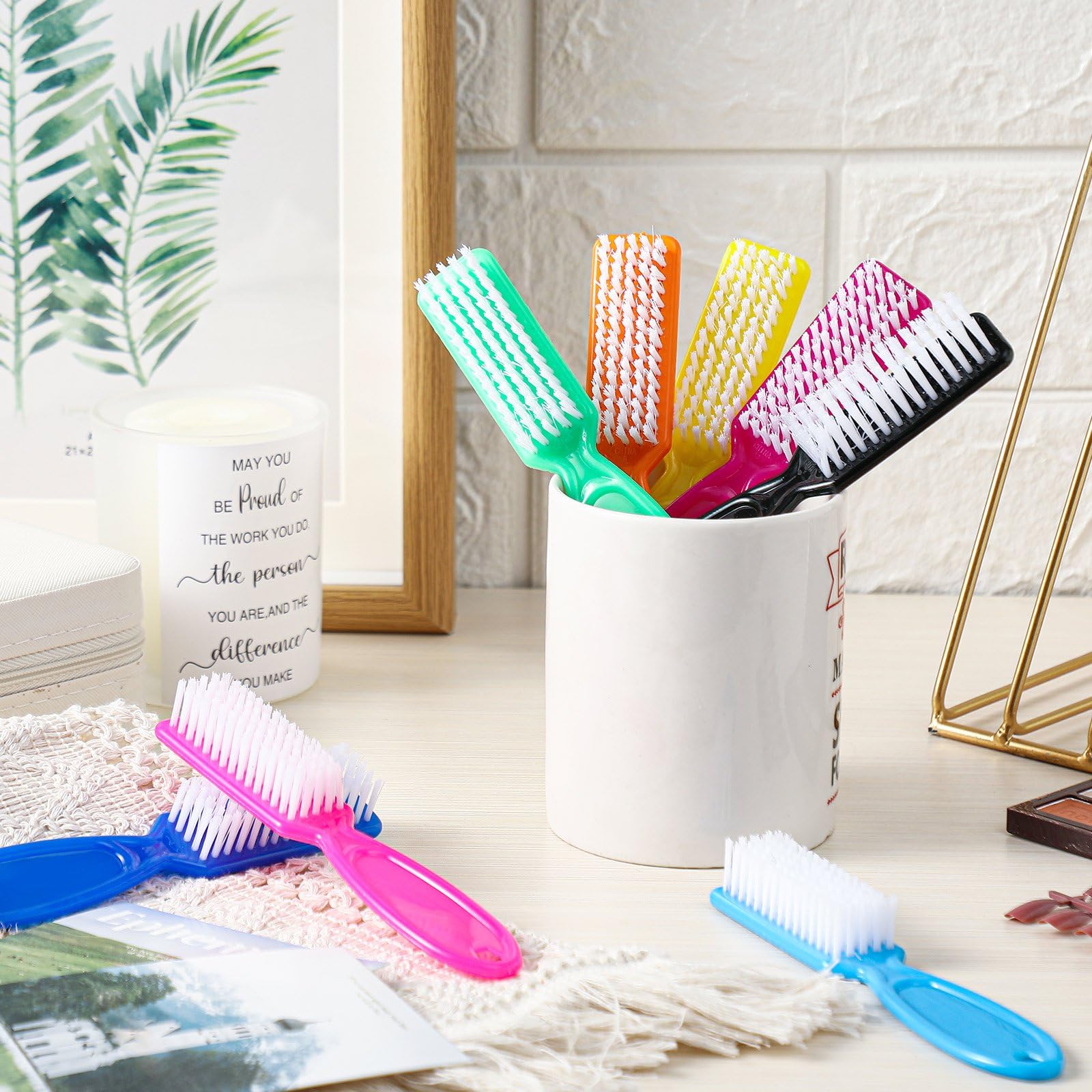 Bulk pack configuration of the one hundred and twenty piece Mifoci pedicure brush set