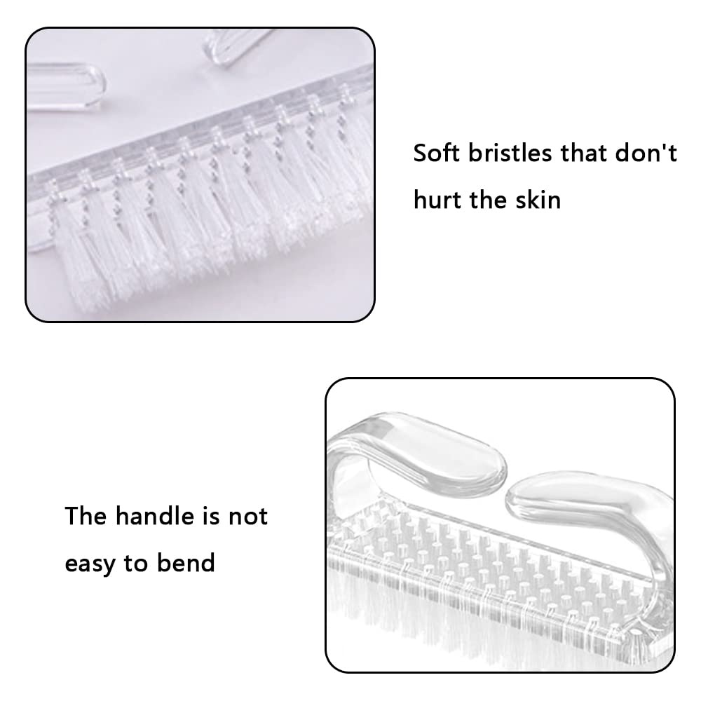 Ergonomic curved handle grip design on a premium pedicure brush