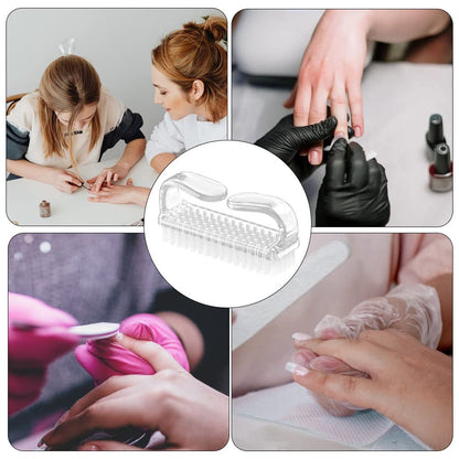 Five count premium imported fingernail scrubber pack for men and women