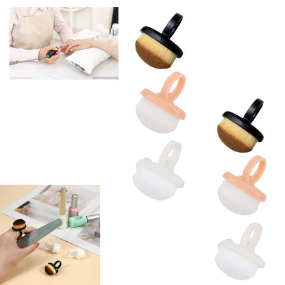 Side angle view of the ring handle mechanism on the Shuaigetoao mini finger duster