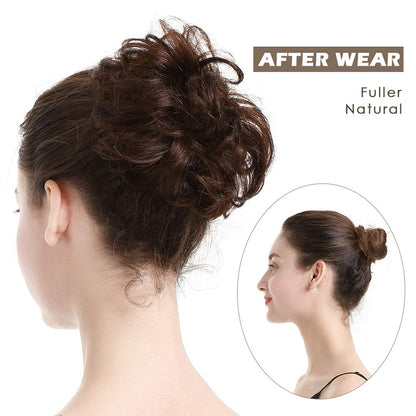 Easy updo hair accessory for thinning hair solution