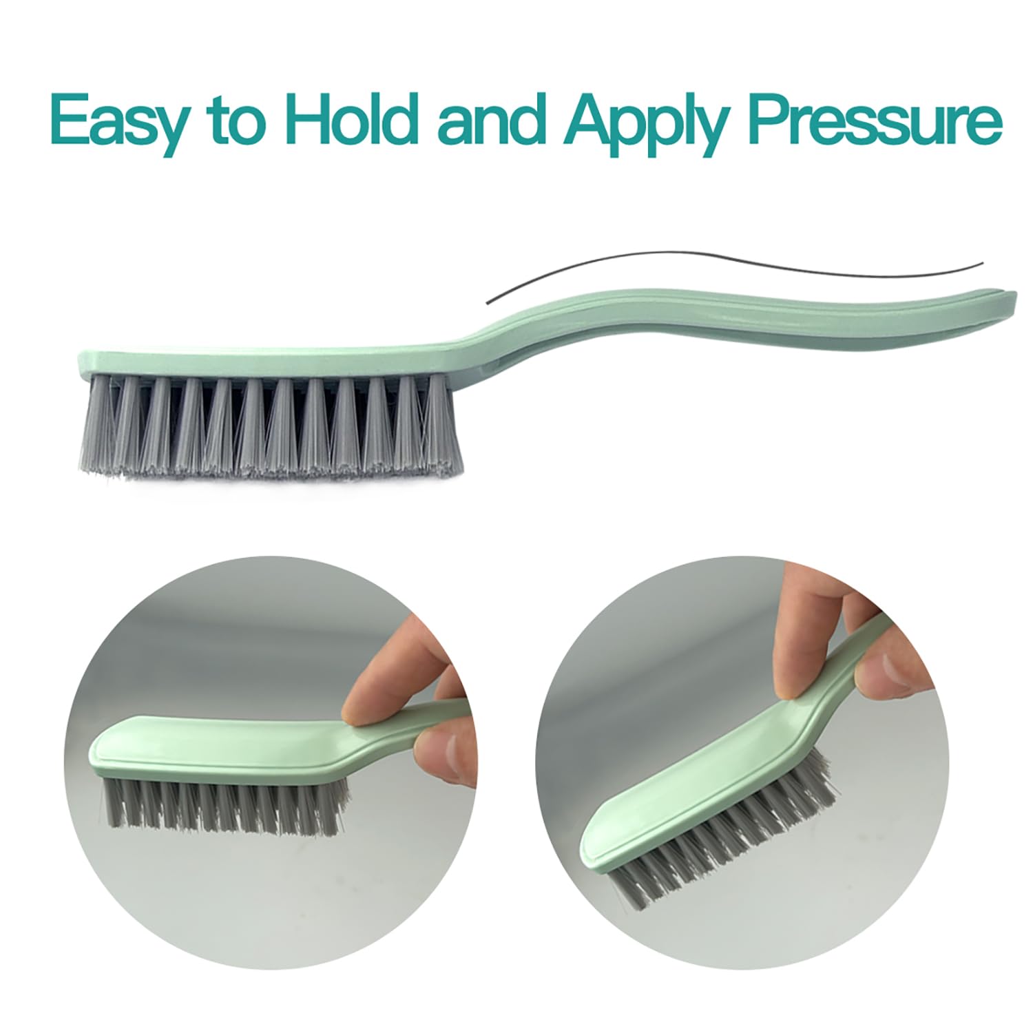 Xjinmin multi purpose household cleaning brush four pack assortment colors