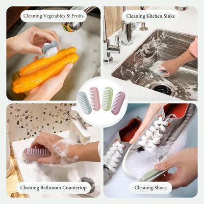 Larbois fingernail brush set for hand and foot care