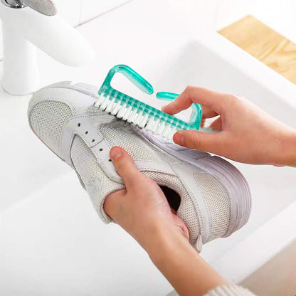 Qeedy personal care pedicure kit showing compact product dimensions for convenient bathroom storage