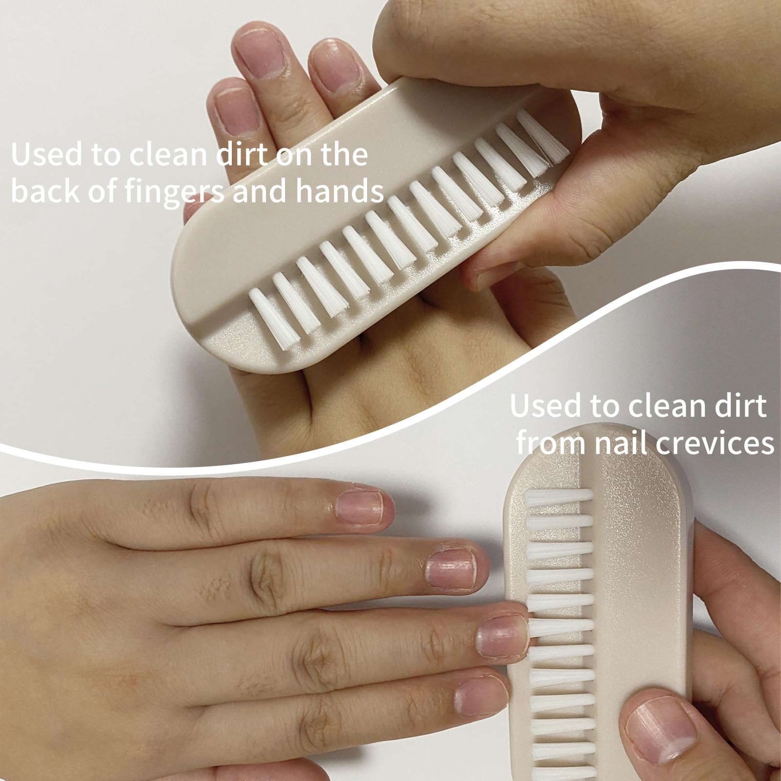 Different colors of OYEWALLS fingernail scrub brushes