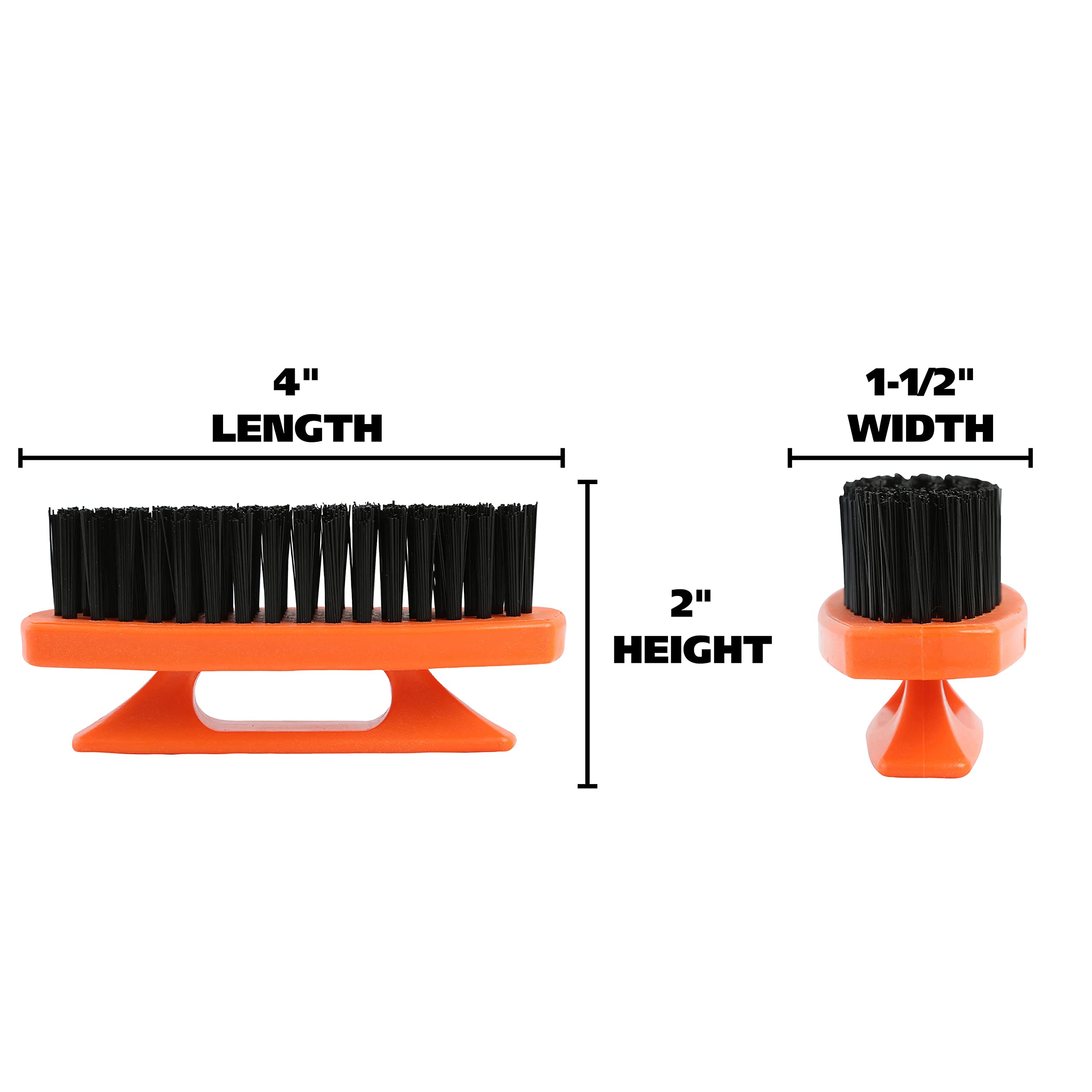 Great Neck nail brush ergonomic non-slip handle detail