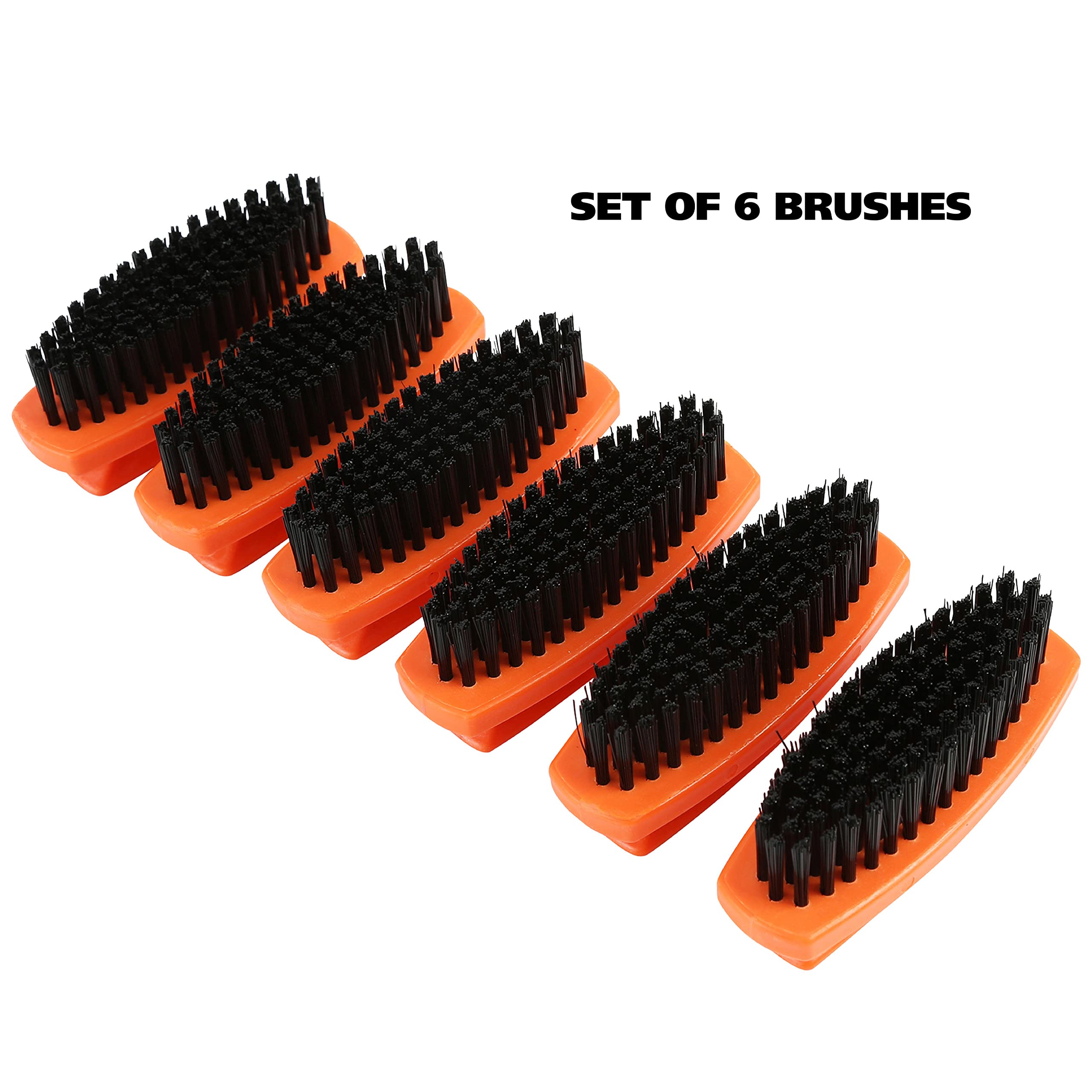 Stiff plastic bristles on Great Neck scrub brush
