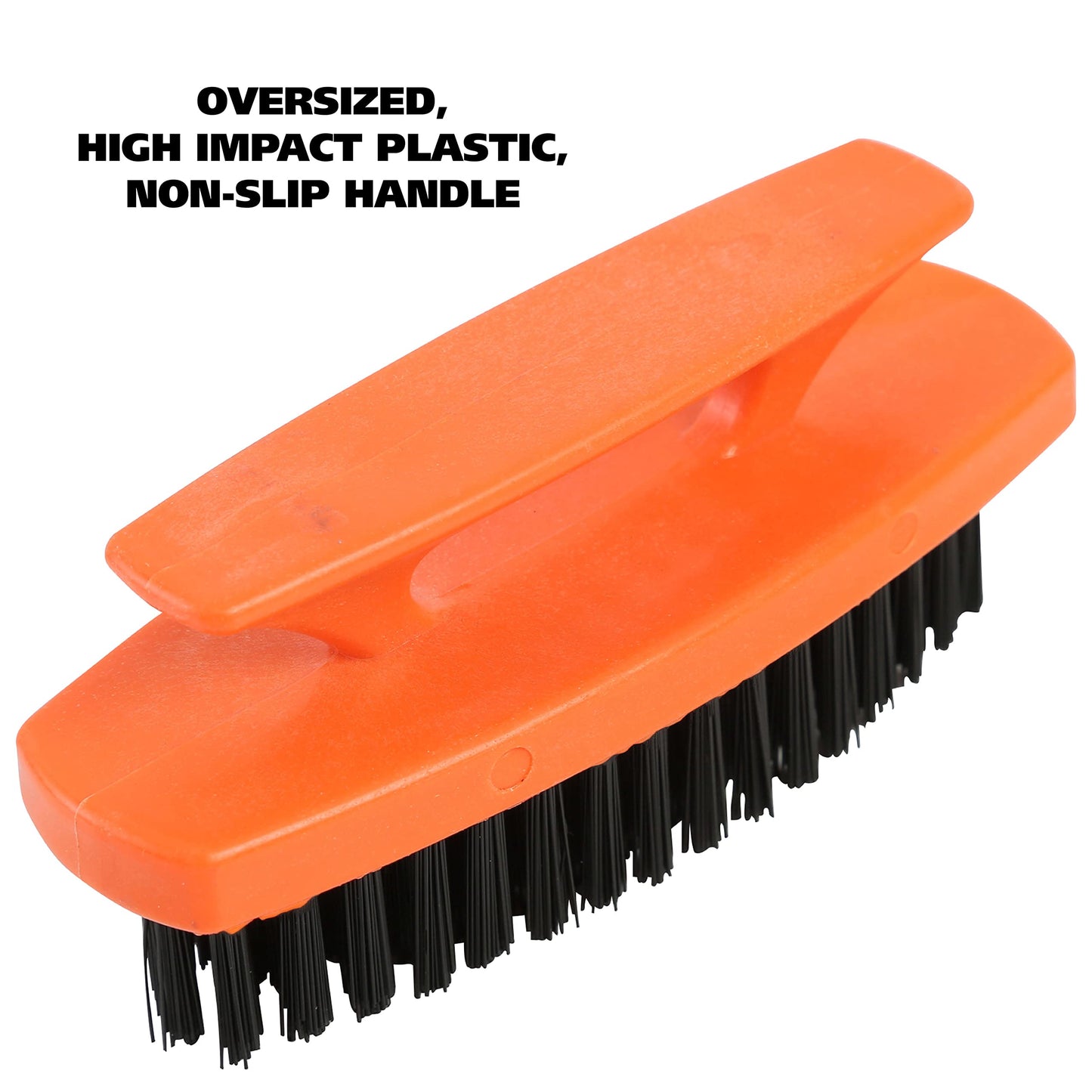 Great Neck nail brush used by mechanic in garage