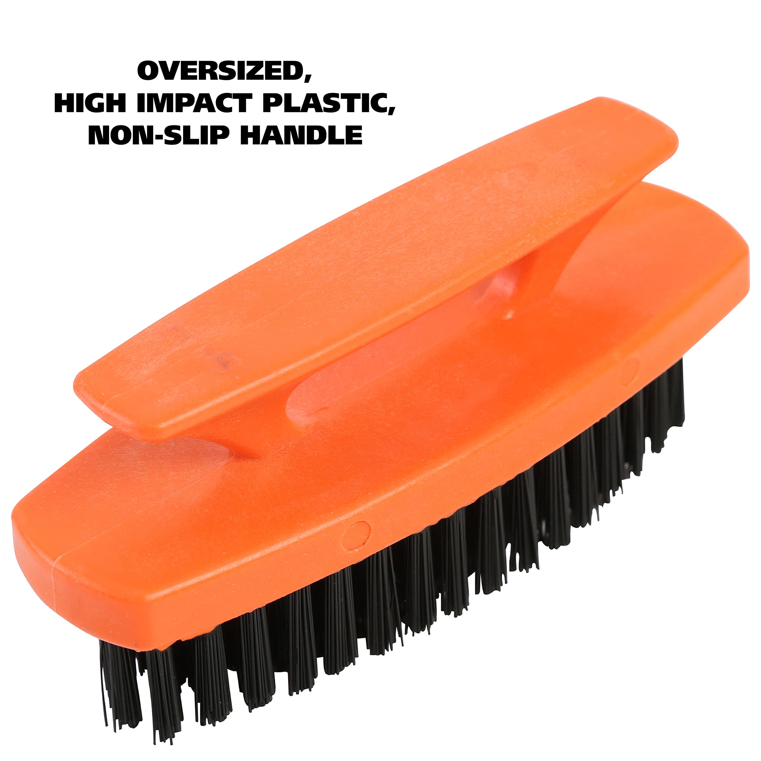 Great Neck nail brush used by mechanic in garage