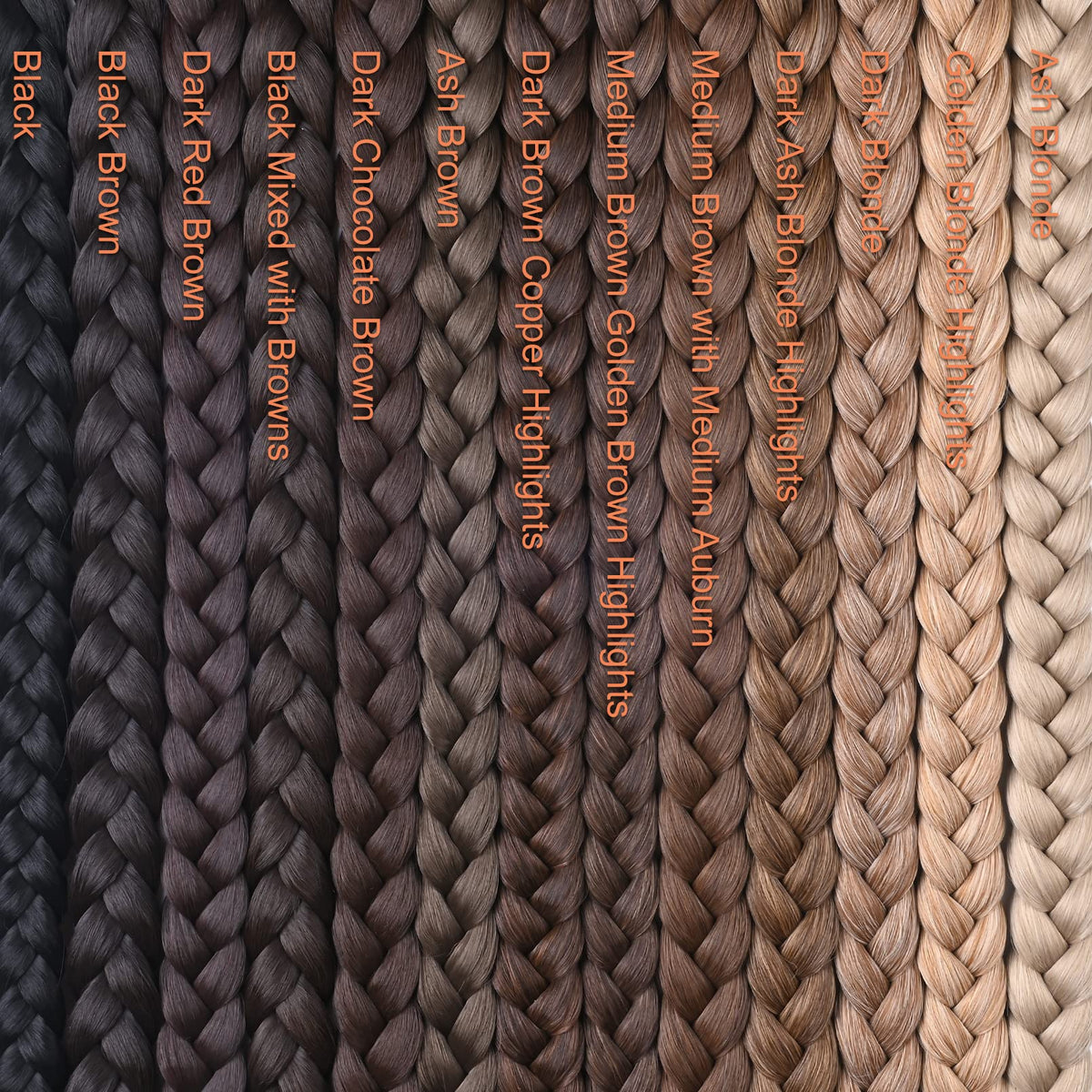 Packaging contents of the authentic USA imported SEIKEA hair extension showing pre sectioned tails