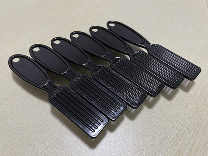 Compact travel friendly dimensions of the portable hand and toe scrubber tool.