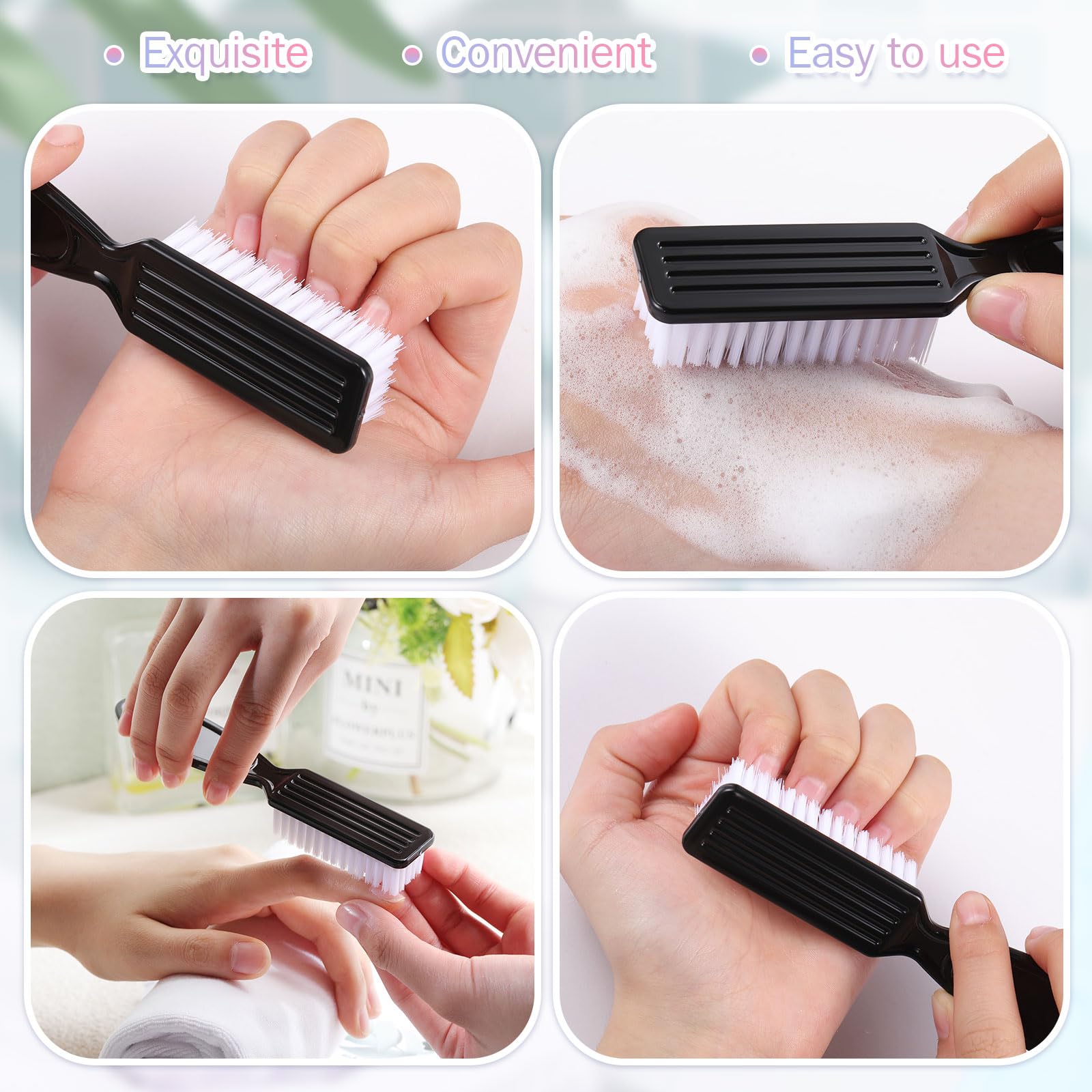 Full set of 15 pieces Patelai nail cleaning tools arranged neatly for salon use.