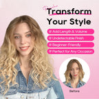 Close up look at the secure built in clips and premium vegan fiber texture