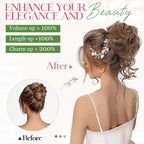 Anatomix synthetic curly hair bun scrunchies package contents overview