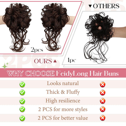 Anatomix wavy curly ponytail extension texture detail in natural lighting