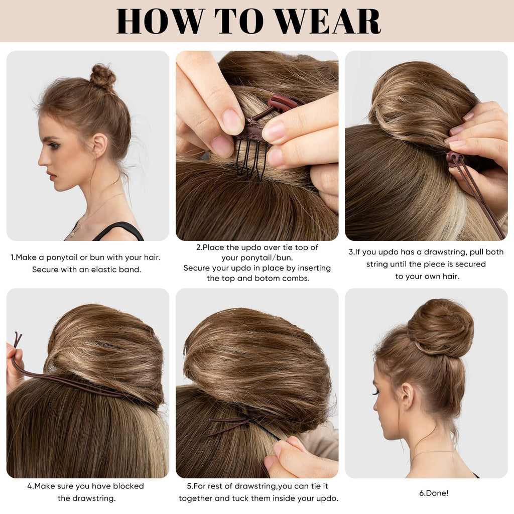 SARLA premium forty gram hair extension packaging and product contents