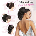 HYOUITSU fiber closeup highlighting the realistic soft blonde strands