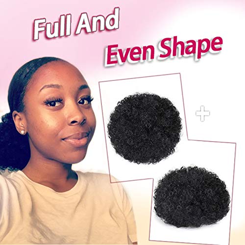 Rosmile drawstring hair bun showing the interior dome design with adjustable straps for stable attachment