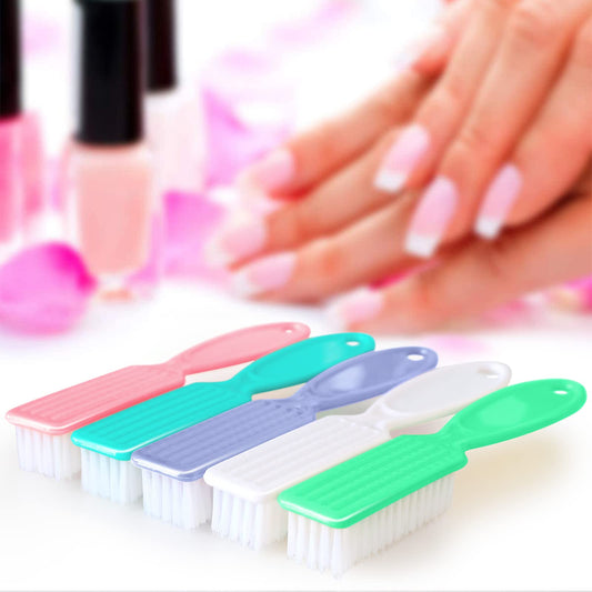 Hofason nail brush demonstrating the ergonomic handle grip