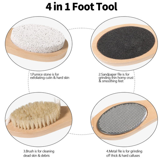 Pumice Valley foot scrubber metal rasp detail