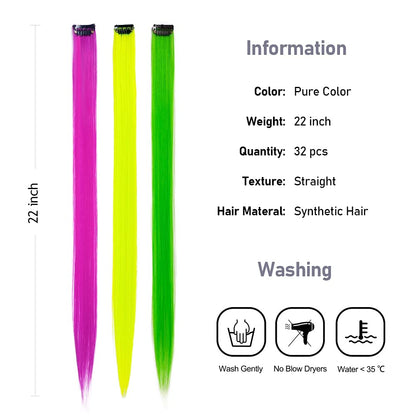 Close up of the secure metal snap clip on the 20 inch synthetic hairpiece