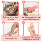 Slick Solutions pumice stone removing dead skin on feet