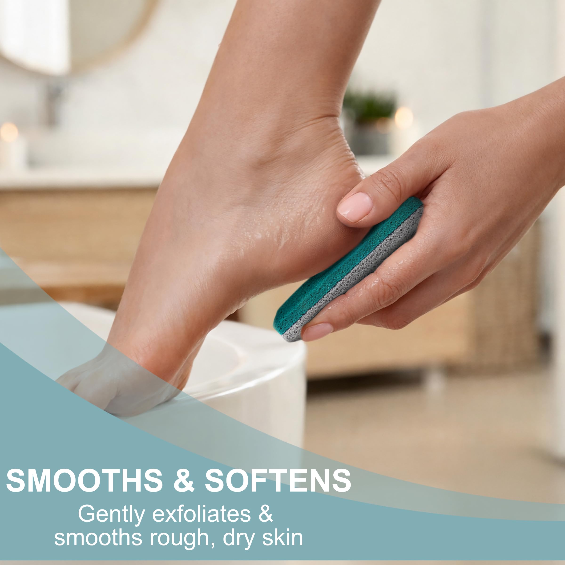Trim Neat Feet callus remover showing coarse side texture