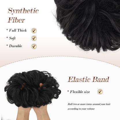 FESHFEN ponytail extension hairpiece displayed on a white background.