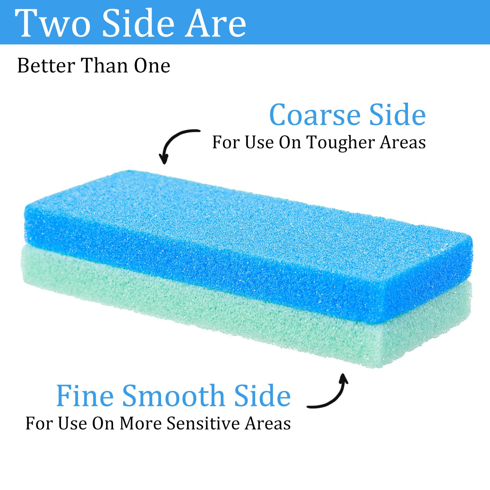 Set of Onyx Professional callus removers showing blue and green color variants