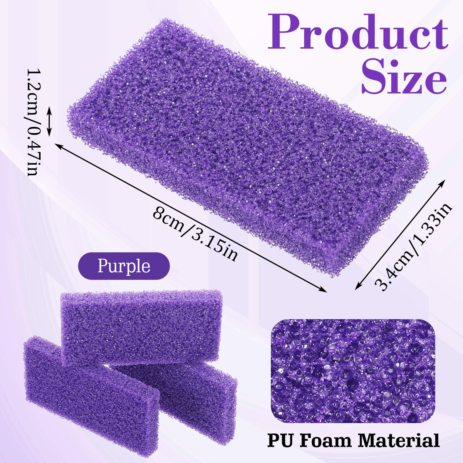 Bulk pack of 200 disposable foot pumice stones