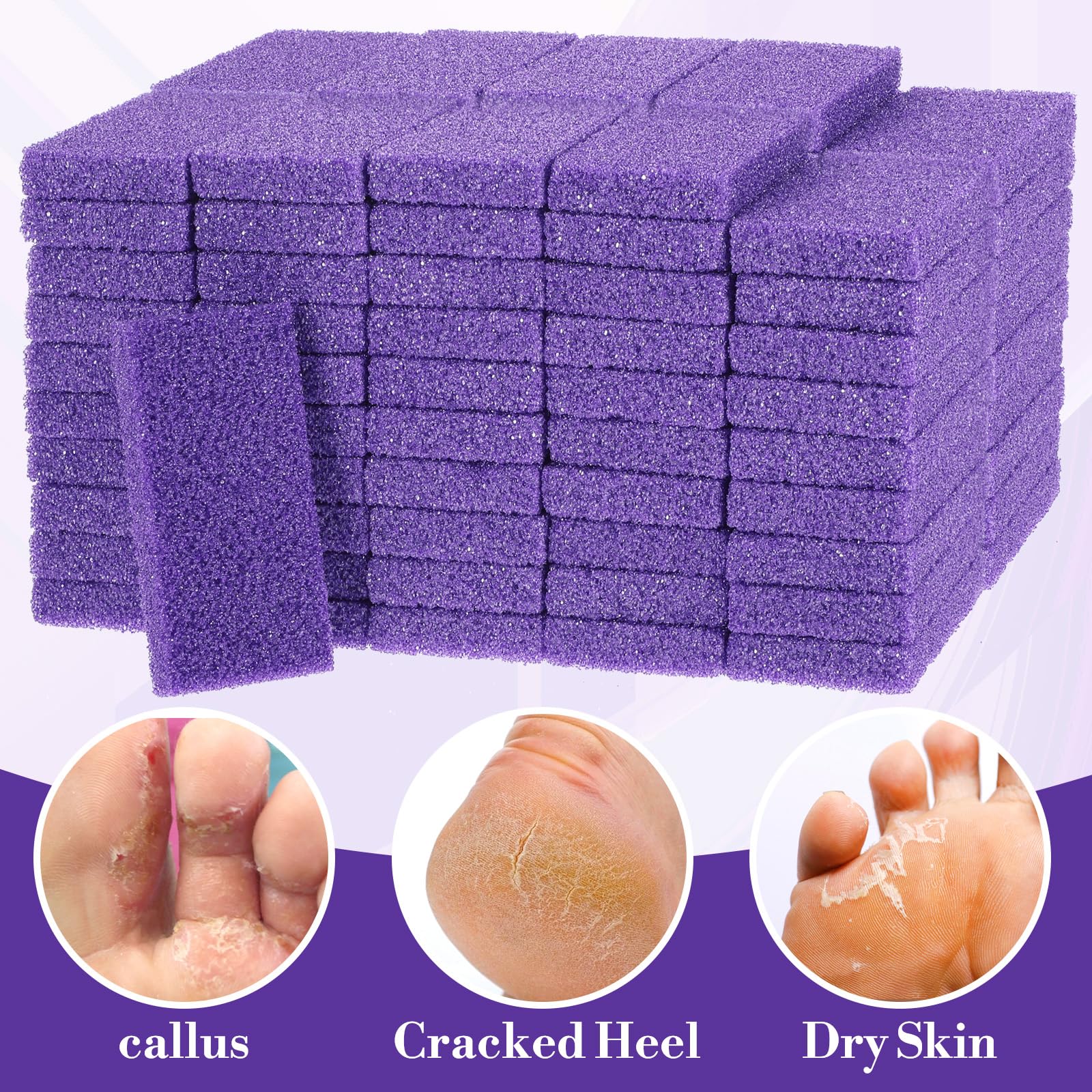 Professional salon pedicure foot exfoliation tool