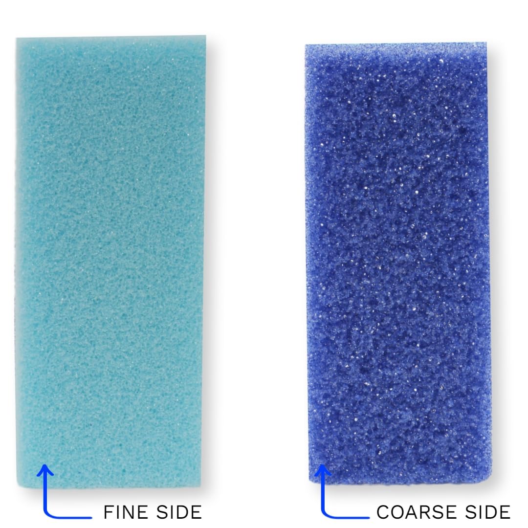 Mantello callus remover showing porous texture