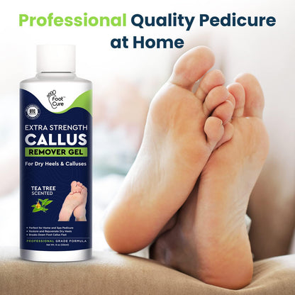 Foot Cure pedicure set with packaging for dry skin care