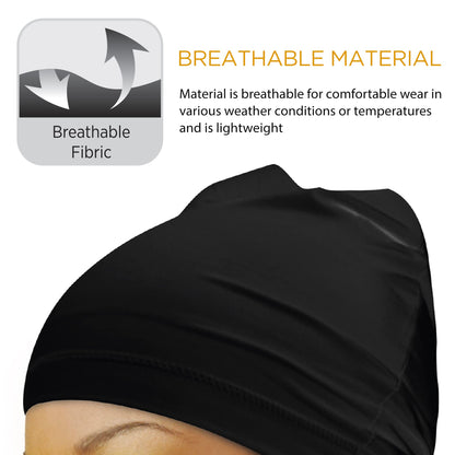 Donna Collection spandex cap for secure hair fit
