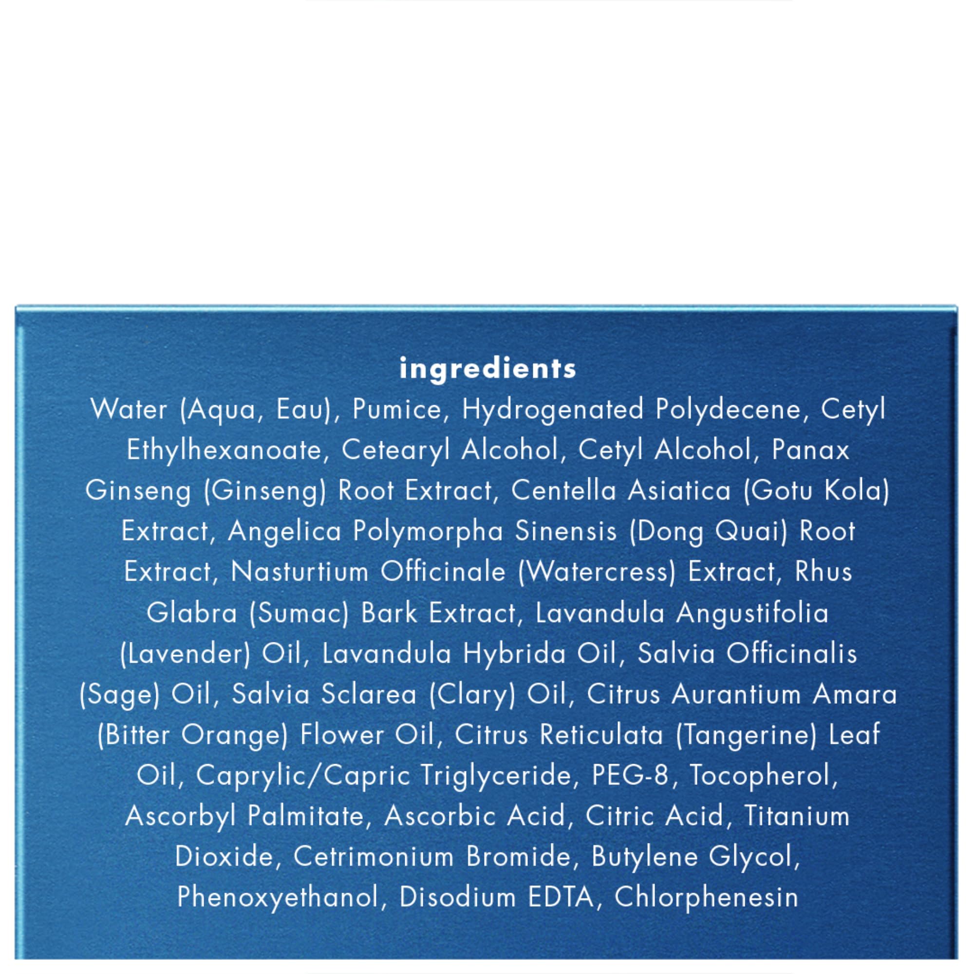 Bioelements Pumice Peel exfoliating scrub packaging label