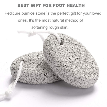 Natural pumice stone for exfoliating dry elbow skin