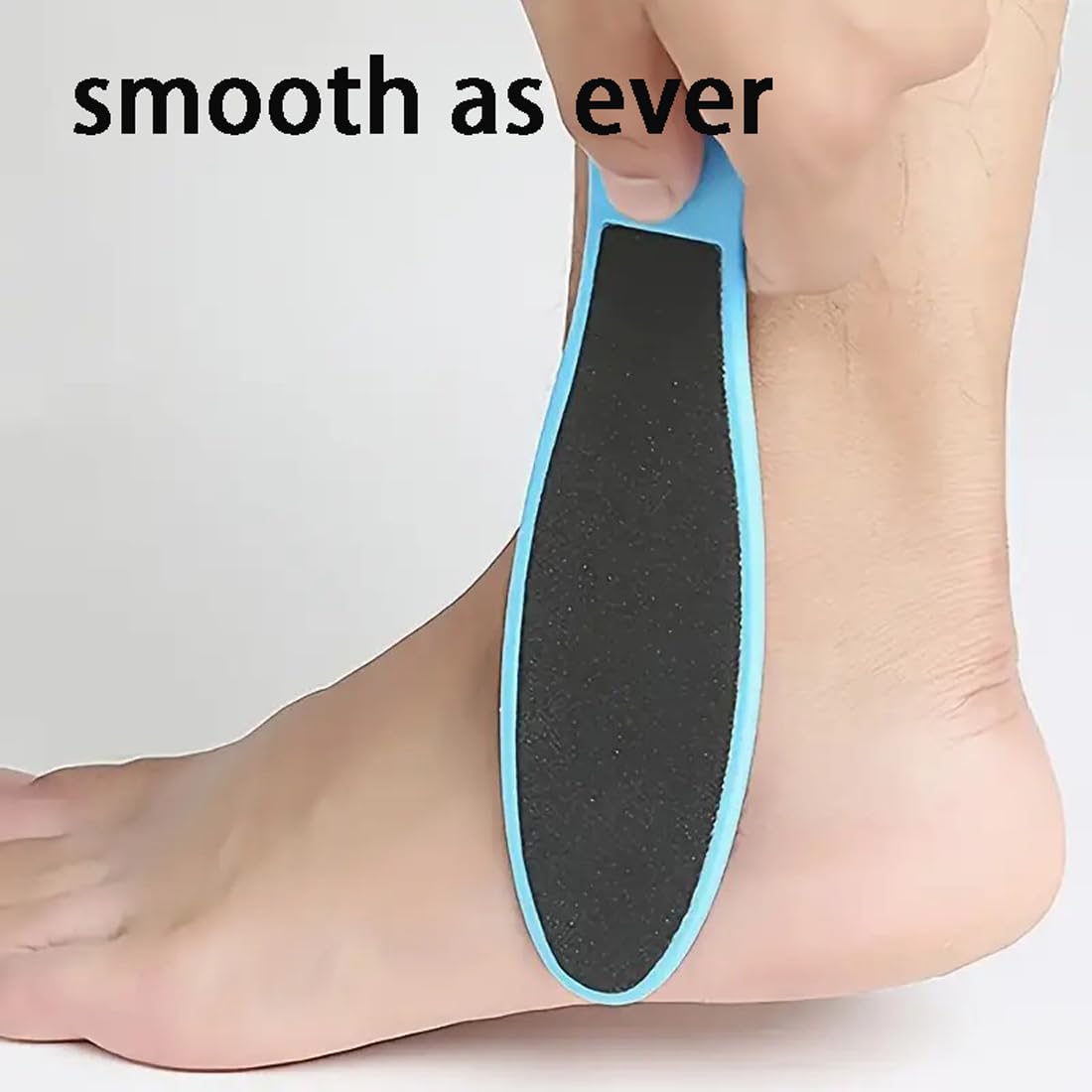 Ergonomic handle detail of Rneswi foot file for pedicure
