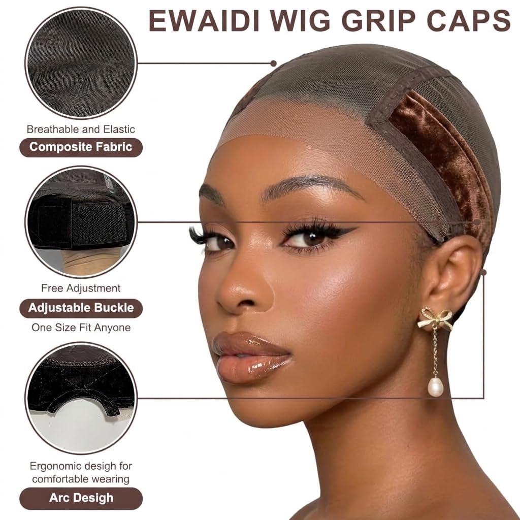 Side profile view illustrating the ergonomic ear cut design of the breathable hairnet cover.