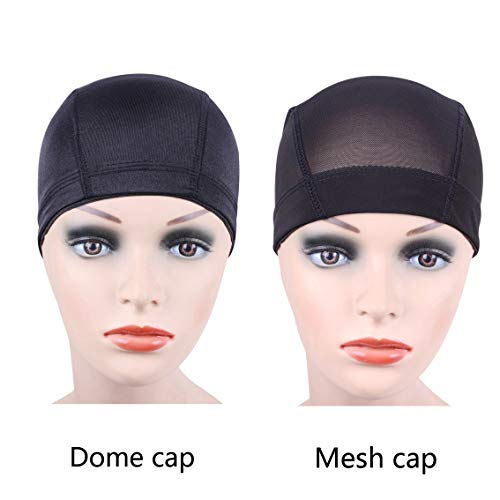 Close up of Yantaisiyu wig cap wide elastic band