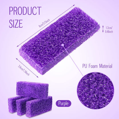 Batiyeer purple pumice stone for callus removal on feet