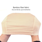 Elastic wig liner cap for secure hairpiece hold