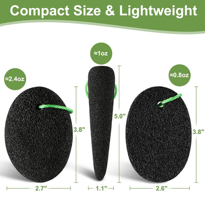 KuuCare conical pumice stone for toe gaps