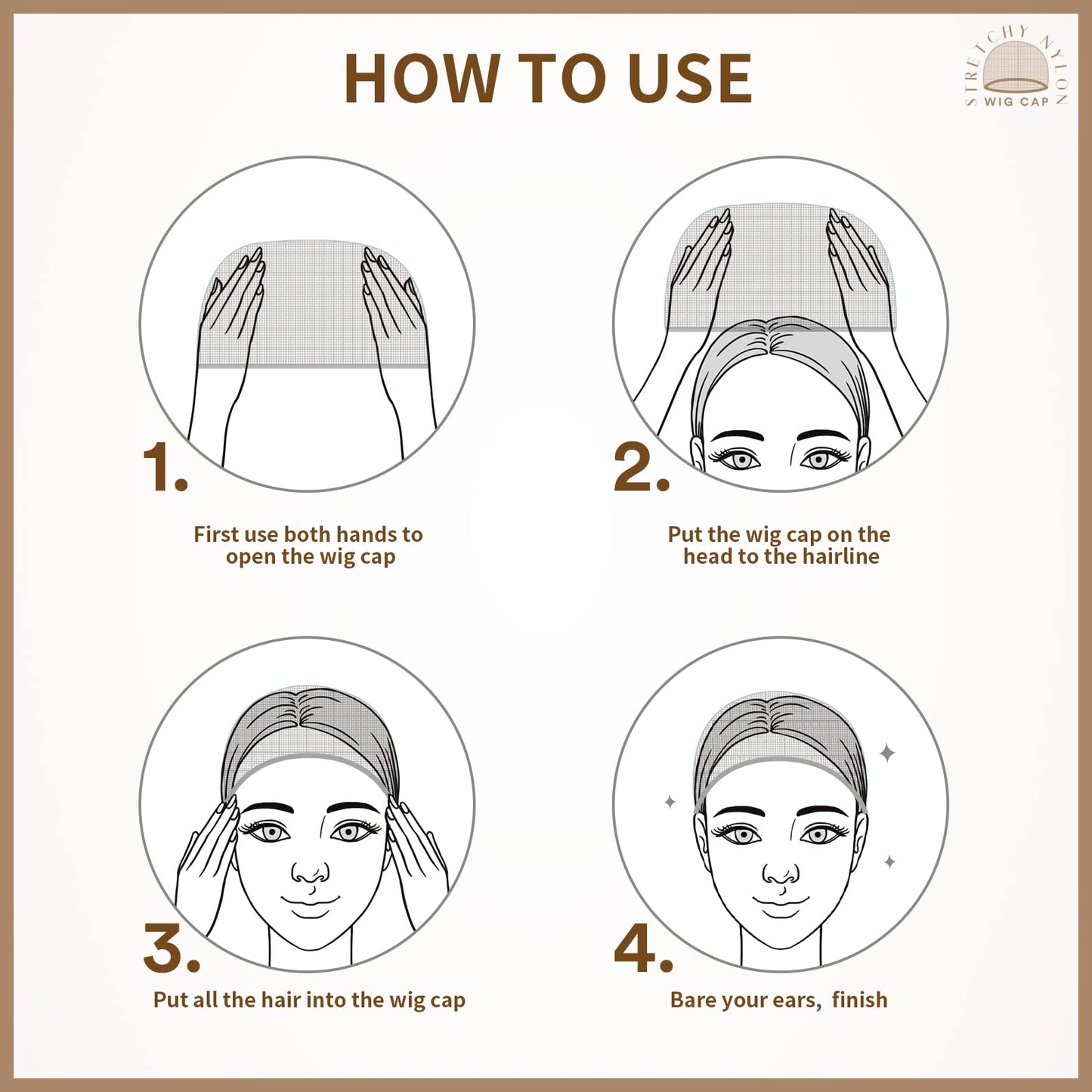 Teenitor wig accessories for professional styling
