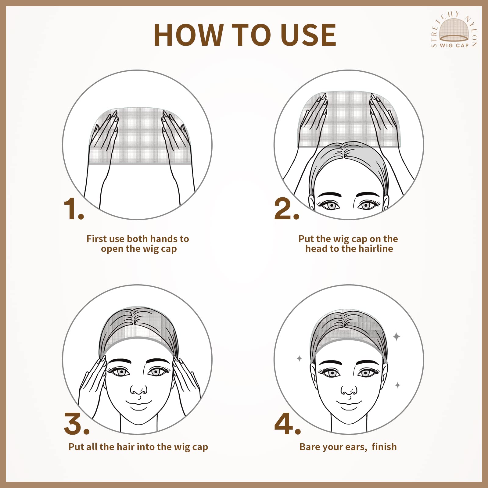 Teenitor wig accessories for professional styling