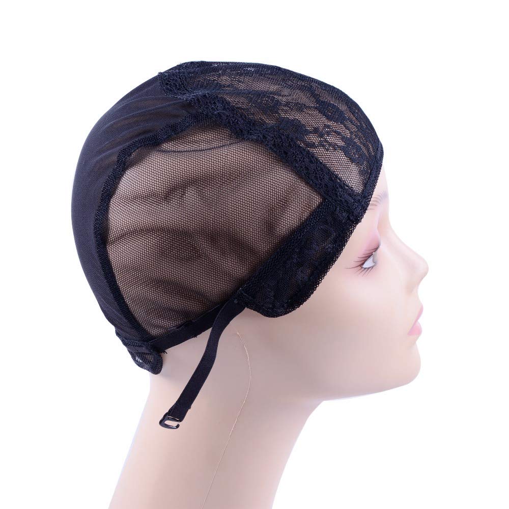 Interior view of breathable wig making hairnet